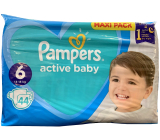 Pampers Active Baby rozmiar 6, 13 - 18 kg pieluchy majtki 44 sztuk
