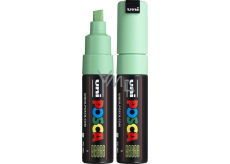 Posca Uniwersalny akrylowy marker z szerokim, stożkowym końcem 8 mm Jasnozielony PC-8K