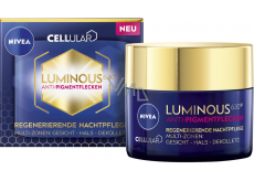 Nivea Cellular Luminous630 nocny krem przeciw plamom pigmentowym 50 ml