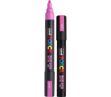 Posca Uniwersalny akrylowy pisak 1,8 - 2,5 mm Fluo-różowy PC-5M