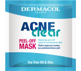 Dermacol Acneclear Peel-off mask oczyszczająca maska 8 ml