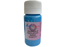 Art e Miss Uniwersalna farba akrylowa perłowa 44 Niebieska 40 g