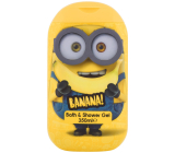 Minionki Banana! 2w1 żel pod prysznic i piana do kąpieli dla dzieci 350 ml