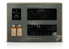 Baylis & Harding Konopie i bergamot żel pod prysznic i szampon do włosów 100 ml + żel pod prysznic 100 ml + sól do kąpieli 75 g + polarowy szlafrok, kosmetyczny zestaw dla mężczyzn