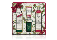 Baylis & Harding Zimowe Królestwo Piana do kąpieli 250 ml + Krem pod prysznic 250 ml + Krem do rąk 30 ml + Świeca zapachowa 60 g, zestaw kosmetyczny dla kobiet