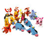 Disney Miś Puchatek Mini figurka - Tygrysek z rozłożonymi łapkami i otwartą buzią, 1 sztuka, 5 cm