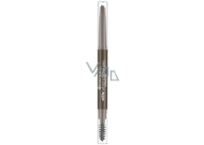 Essence Wow What a Brow wodoodporna kredka do brwi z szczoteczką 03 Dark Brown 0,2 g