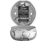 Tesori d Oriente Muschio Bianco świeca zapachowa w puszce 200 g, czas palenia do 30 godzin
