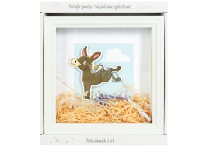 Albi Fotoramka na pieniądze 2w1 Osiołek 23 x 23 x 5,5 cm