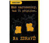 Nekupto Życzenia urodzinowe Piwo 115 x 170 mm