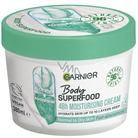 Garnier Body Superfood Aloes Vera krem do ciała dla skóry normalnej i suchej 380 ml