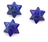 Lapis Lazuli merkaba hmatka z naturalnego kamienia 13 mm, kamień harmonii