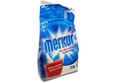 Merkur proszek do prania dla białej bielizny 60 dawek 3 kg