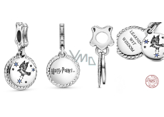 Zawieszka ze srebra 925 Harry Potter - Ravenclaw + cyrkonią, 2w1 charms do bransoletki