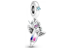 Zawieszka ze srebra próby 925 Kredka - sny przyszłości, charms do bransoletki symbol