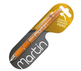 Gumowalne pióro z imieniem Martin