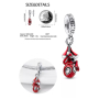 Zawieszka ze srebra próby 925 Marvel Spiderman, charms do bransoletki