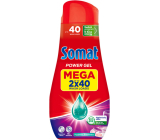 Somat All in 1 Power Gel Hygiene Fresh gel do myčky pro hygienickou čistotu a zářivý lesk 80 dávek 2 x 720 ml, duopack