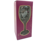 Albi Mój Bar Szklanka do wina All you need is Wine 220 ml
