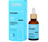 Delia Cosmetics Collagen 96% serum nawilżające do twarzy, szyi i dekoltu z kolagenem 30 ml