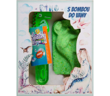 Bohemia Gifts Dino musująca kula do kąpieli 80 g + bańka mydlana 30 ml, kosmetyczny zestaw dla dzieci