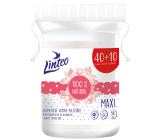 Linteo Maxi 100% Naturalne kosmetyczne waciki do demakijażu 50 sztuk