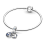 Charm Srebrny 925 Marvel Star Wars Księżniczka Leia 2w1, zawieszka na bransoletkę