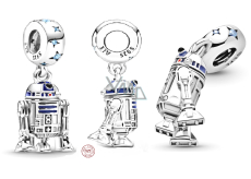 Charm Srebrny 925 Marvel Star Wars Droid R2-D2, zawieszka na bransoletkę