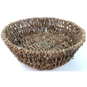Body Basics Koszyk dekoracyjny okrągły morską trawę 23 x 7 cm