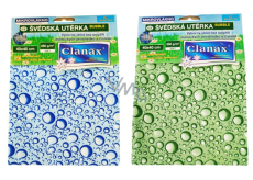 Clanax Bubble Ścierka mikrofibrowa różne rodzaje 40 x 40 cm 250 g 1 sztuka