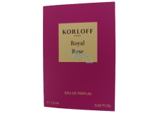 Korloff Royal Rose parfémovaná voda pro ženy 1,2 ml vialka