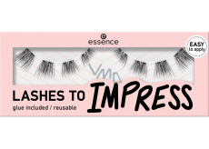 Essence Lashes To Impress sztuczne rzęsy 08 Pre-Cut Lashes 8 sztuk