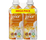 Lenor Orchidea Waniliowa i Złoty Bursztyn  orchidea, wanilia i bursztyn 2 x 37 prań, duopack