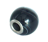 Onyx, koralik naturalnego kamienia, kamień życiowej siły