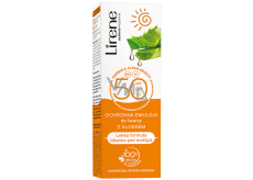 Lirene SC SPF50 ochronny emulsja do twarzy z aloesem 50 ml