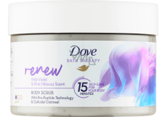 Dove Renew peeling do ciała o zapachu fiołka i różowego hibiskusa 295 ml