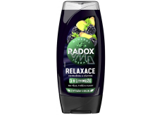 Radox Men 3w1 Relaksacja Jeżyna i Imbir żel pod prysznic dla mężczyzn 225 ml