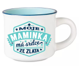 Albi Espresso kubek - Moja mama ma serce ze złota 45 ml