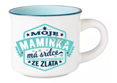 Albi Espresso kubek - Moja mama ma serce ze złota 45 ml