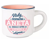 Albi Espresso kubek Aneta - Zawsze ujmująca, czaruje swoim urokiem i humorem 45 ml
