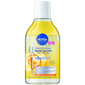 Nivea Skin Glow woda micelarna + 5% serum 400 ml