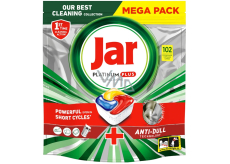 Jar Platinum Plus All in one Cytryna kapsułki do zmywarki 102 sztuk