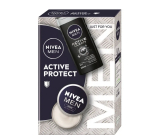 Nivea Men Active Protect krem nawilżający 75 ml + Nivea Active Clean żel pod prysznic 250 ml, zestaw kosmetyczny dla mężczyzn