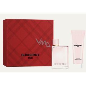 Burberry Her woda perfumowana dla kobiet 50 ml + mleczko do ciała 75 ml, zestaw upominkowy dla kobiet