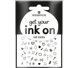 Essence Get Your Ink On naklejki na paznokcie 80 sztuk