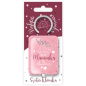 Nekupto Świecący breloczek Najlepsza mama pod słońcem 4,6 x 9,5 x 0,8 cm