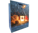 Nekupto Torba prezentowa niebieska 32,5 x 26 x 13 cm 