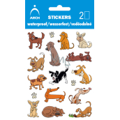 Naklejki wodoodporne dla dzieci - Psy 1007      0079