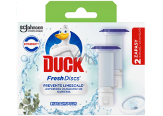Duck Fresh Discs Eucalyptus Wc závěsný čistič náhradní náplň 2 x 36 ml