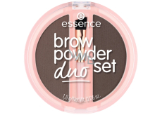 Essence pudr na obočí duo set 03 Dark 1,8 g